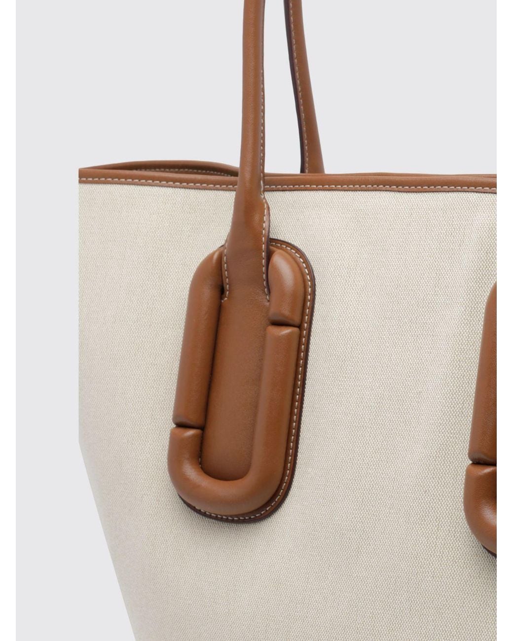 Marc Jacobs White Large Babe Tote Bag