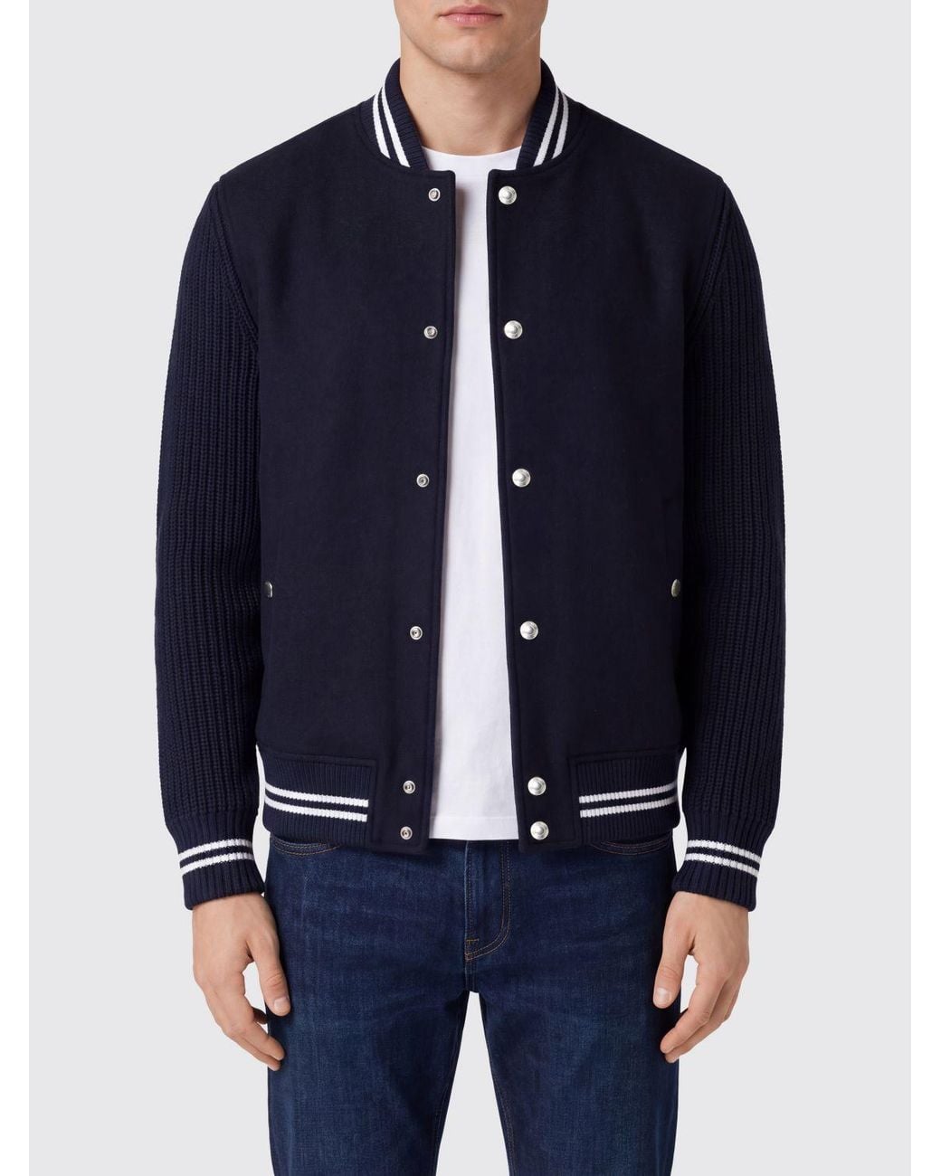 Eleventy Blue Jacket for men