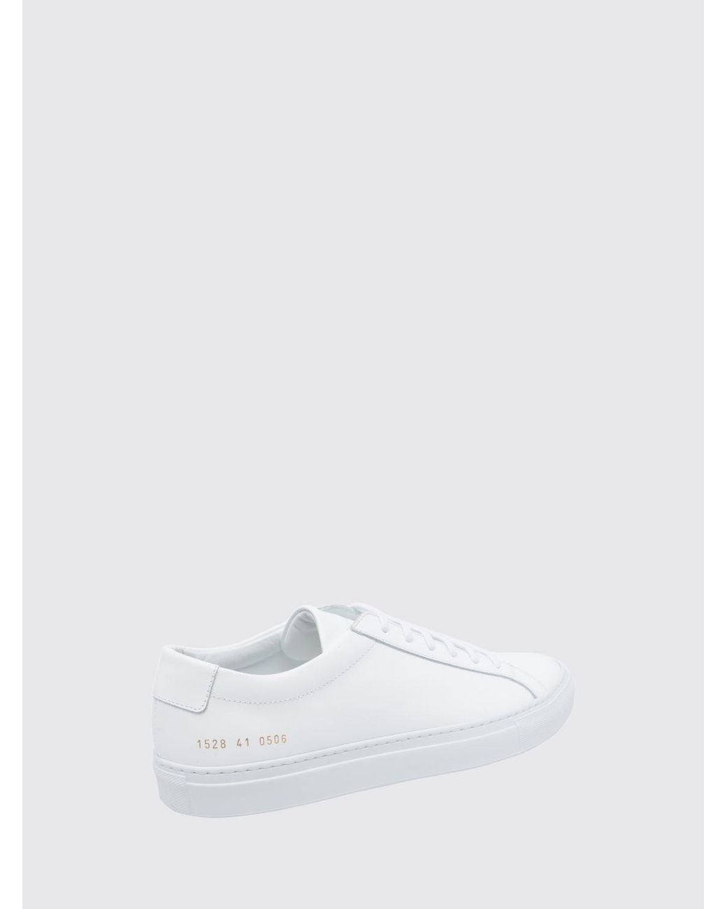 Common Projects White Original Achilles Low Sneakers for men