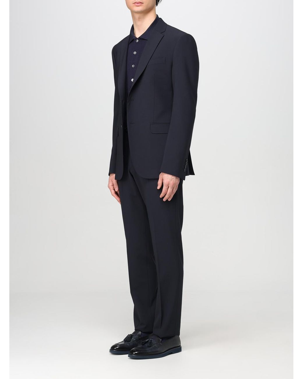 Emporio Armani Blue Twopiece Suit for men