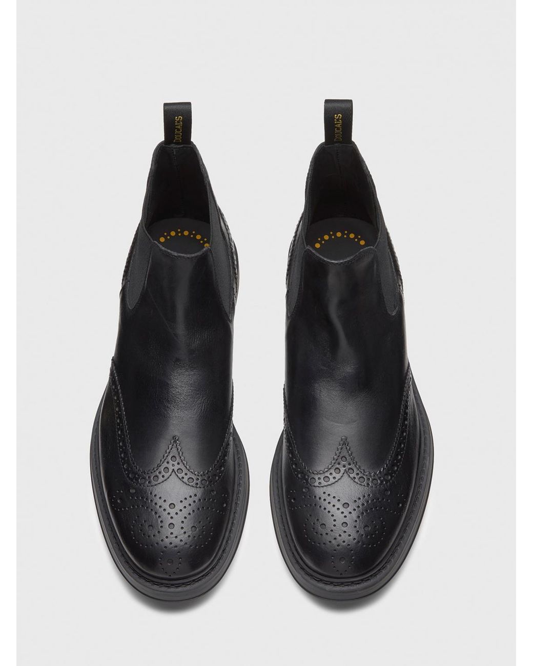 Doucal's Black Boots for men