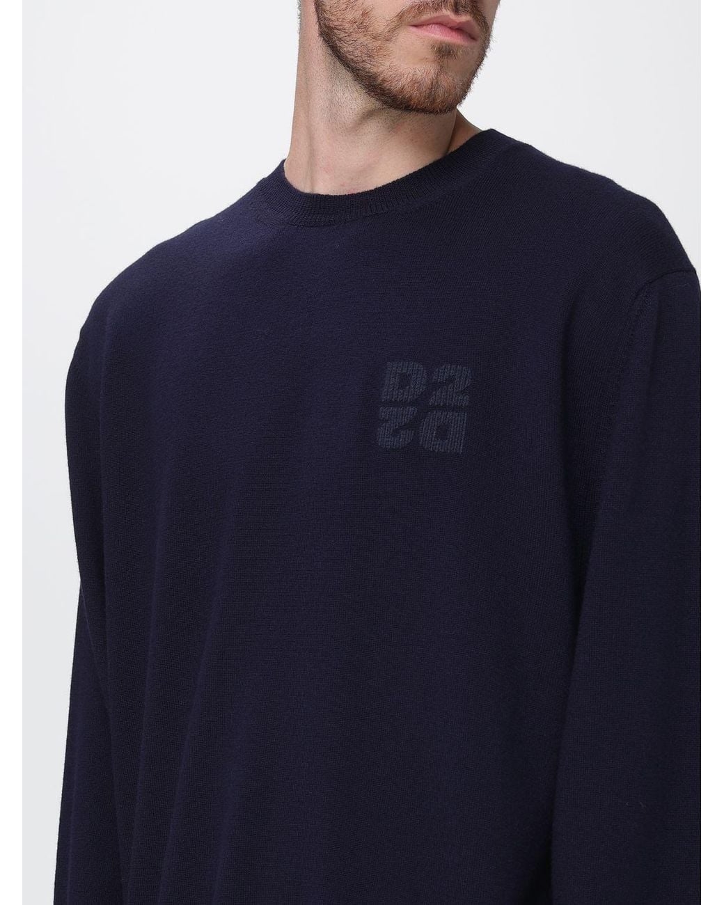 DSquared² Blue Sweatshirt for men