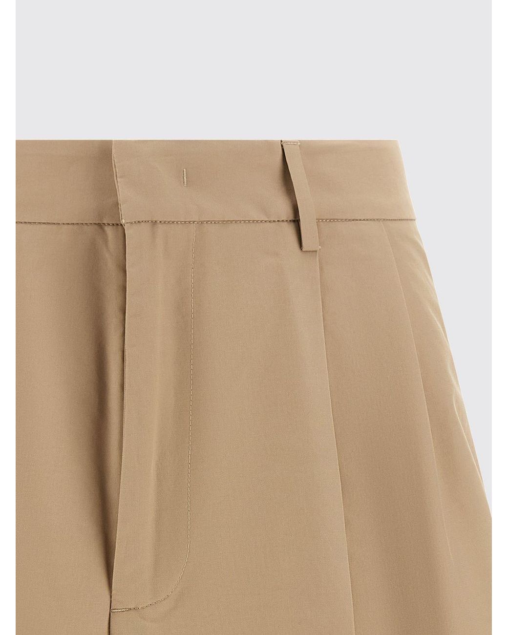 Fabiana Filippi Natural Cotton Blend Shorts