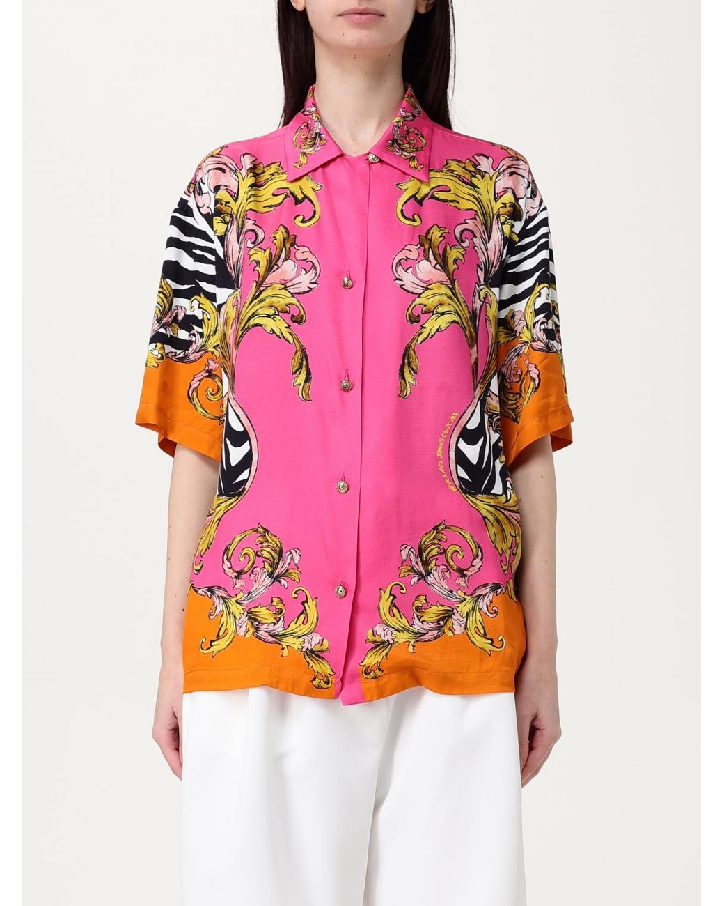 Versace Jeans Couture Pink Shirt