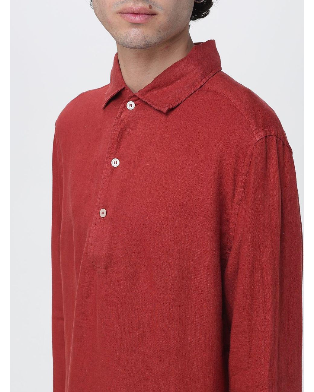 Mc2 Saint Barth Red Shirt for men