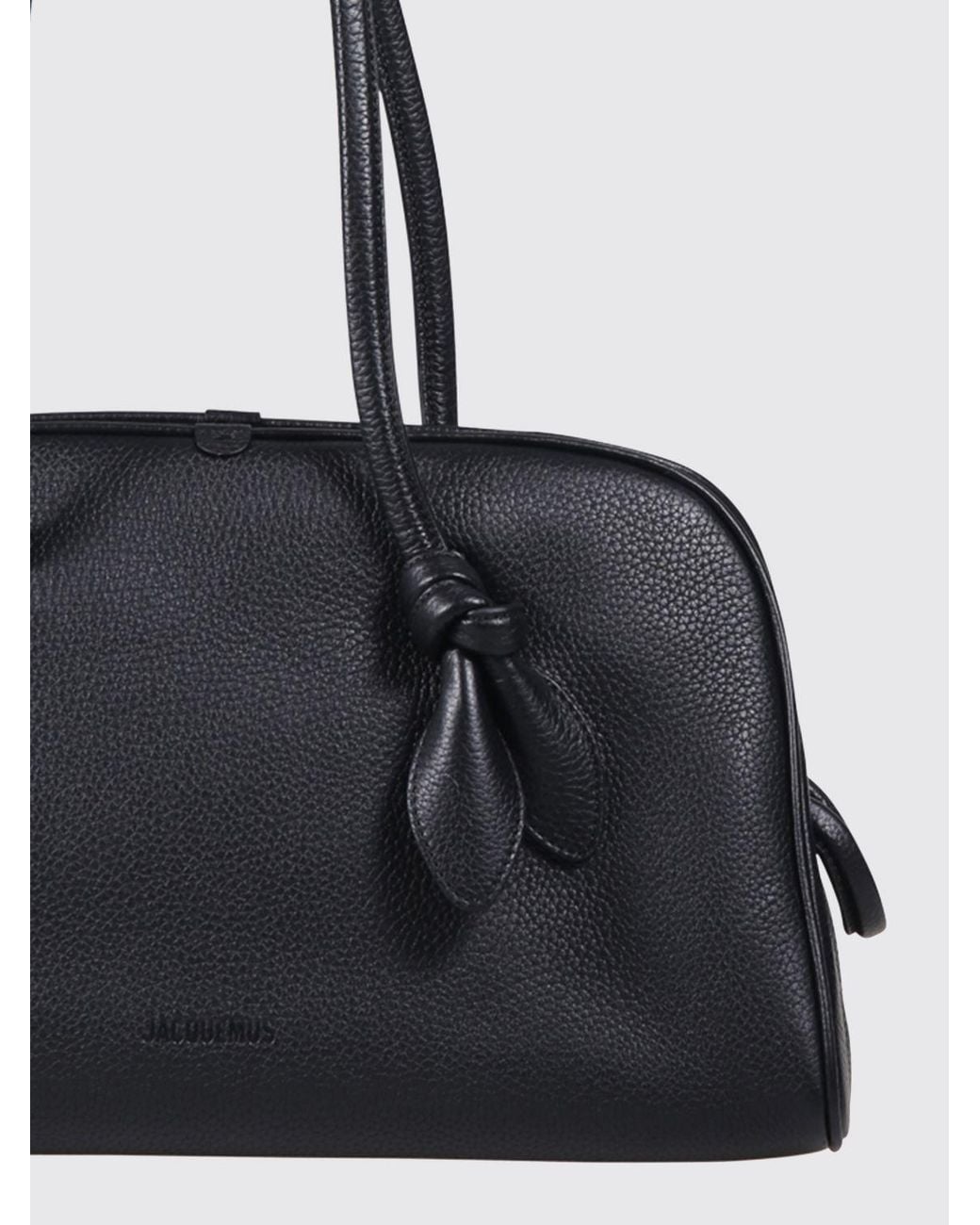Jacquemus Black Le Turismo Leather Bag for men