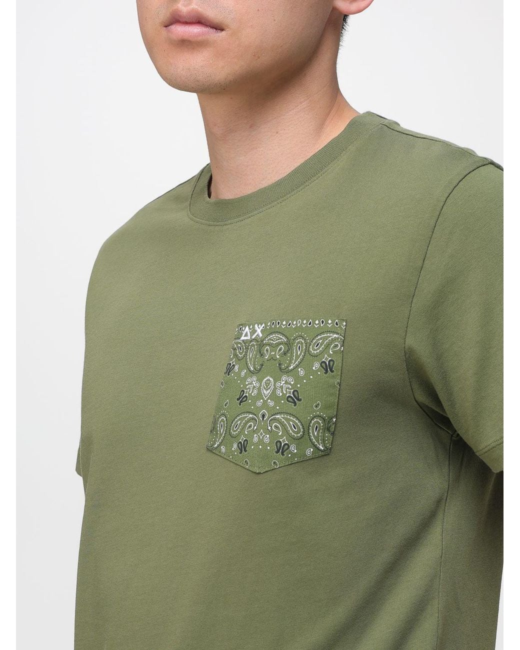 Sun 68 T-Shirt Herren in Green für Herren