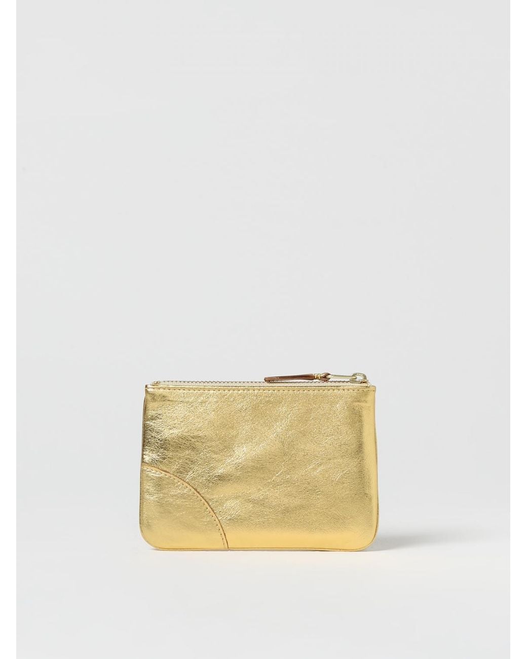 Comme des Garçons Natural Laminated Leather Coin Purse for men