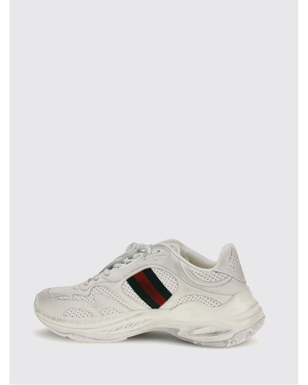 Gucci Natural 2.0 Used Leather Sneakers for men