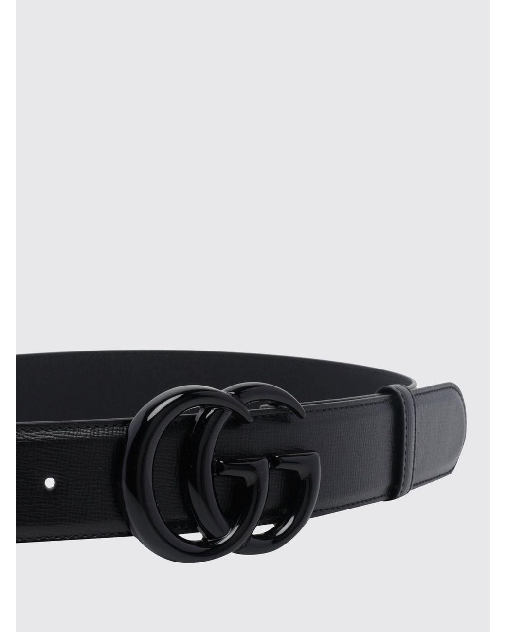 Gucci Black Gg Marmont Belt