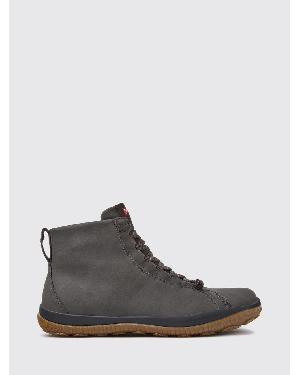 Camper Black Peu Pista Gm Outdoor Ankle Boots for men