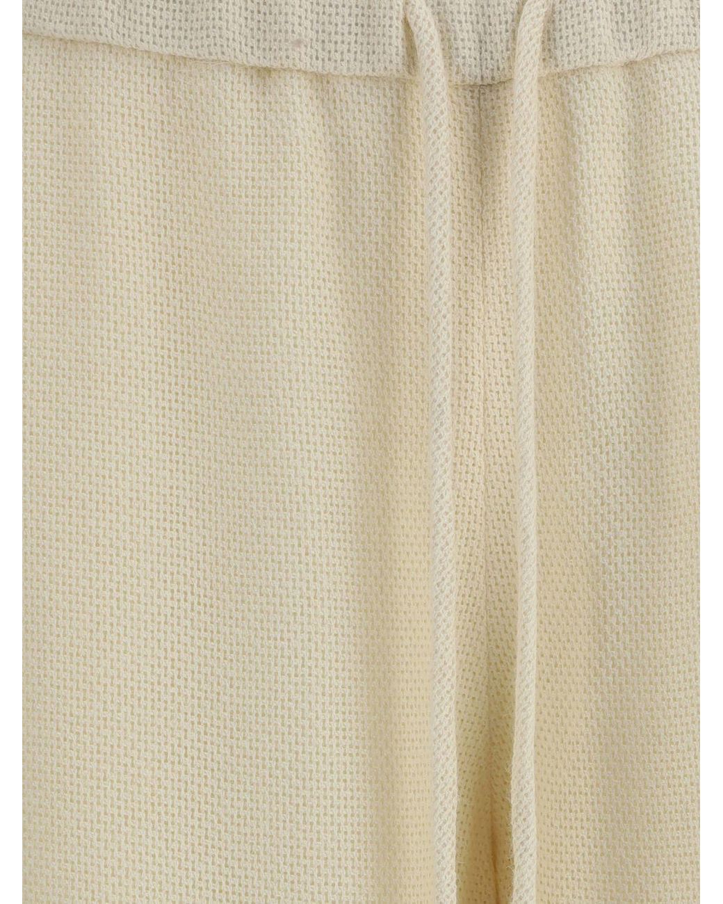 Gabriela Hearst Natural Wool Jogging Trousers