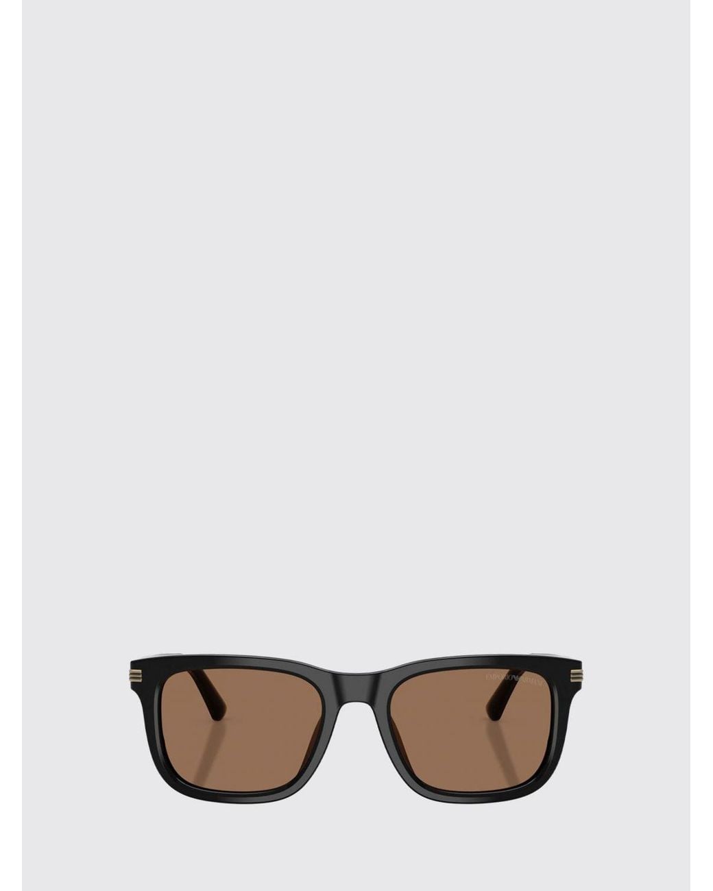Emporio Armani Gray Aviator Sunglasses for men