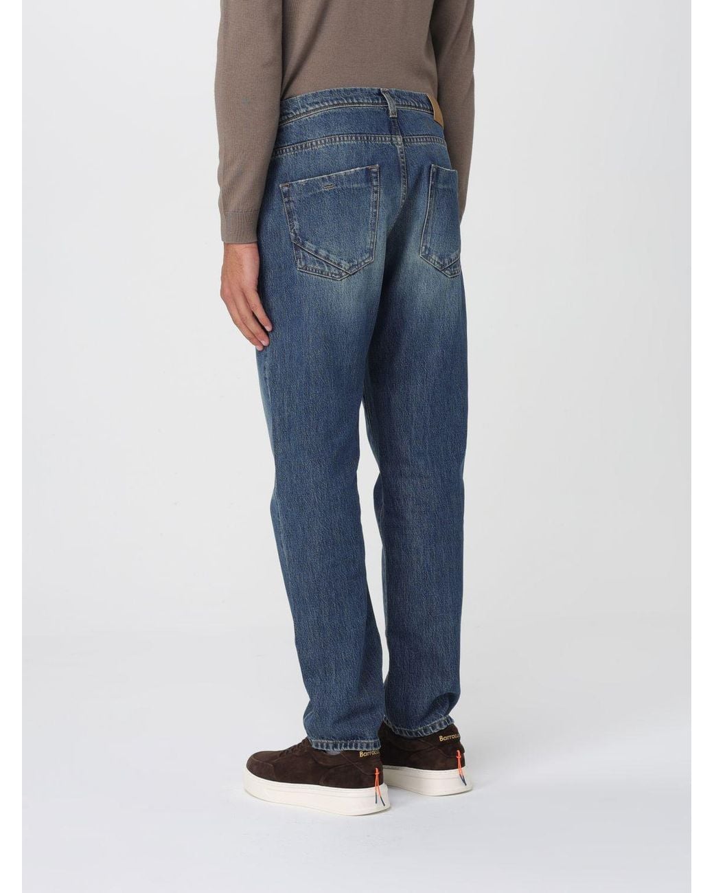 Incotex Blue Trousers for men
