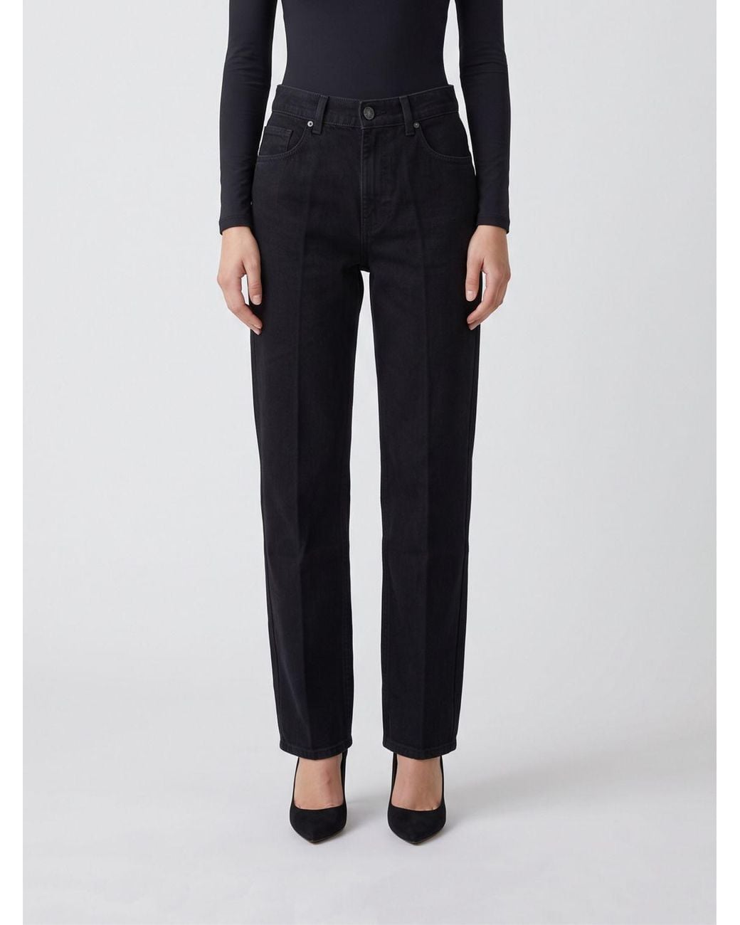 7 For All Mankind Black Jeans