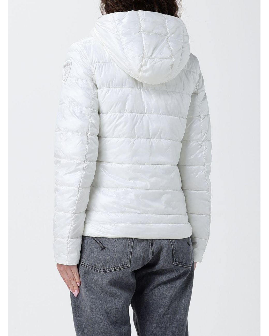 Doudoune En Nylon Blauer en coloris White