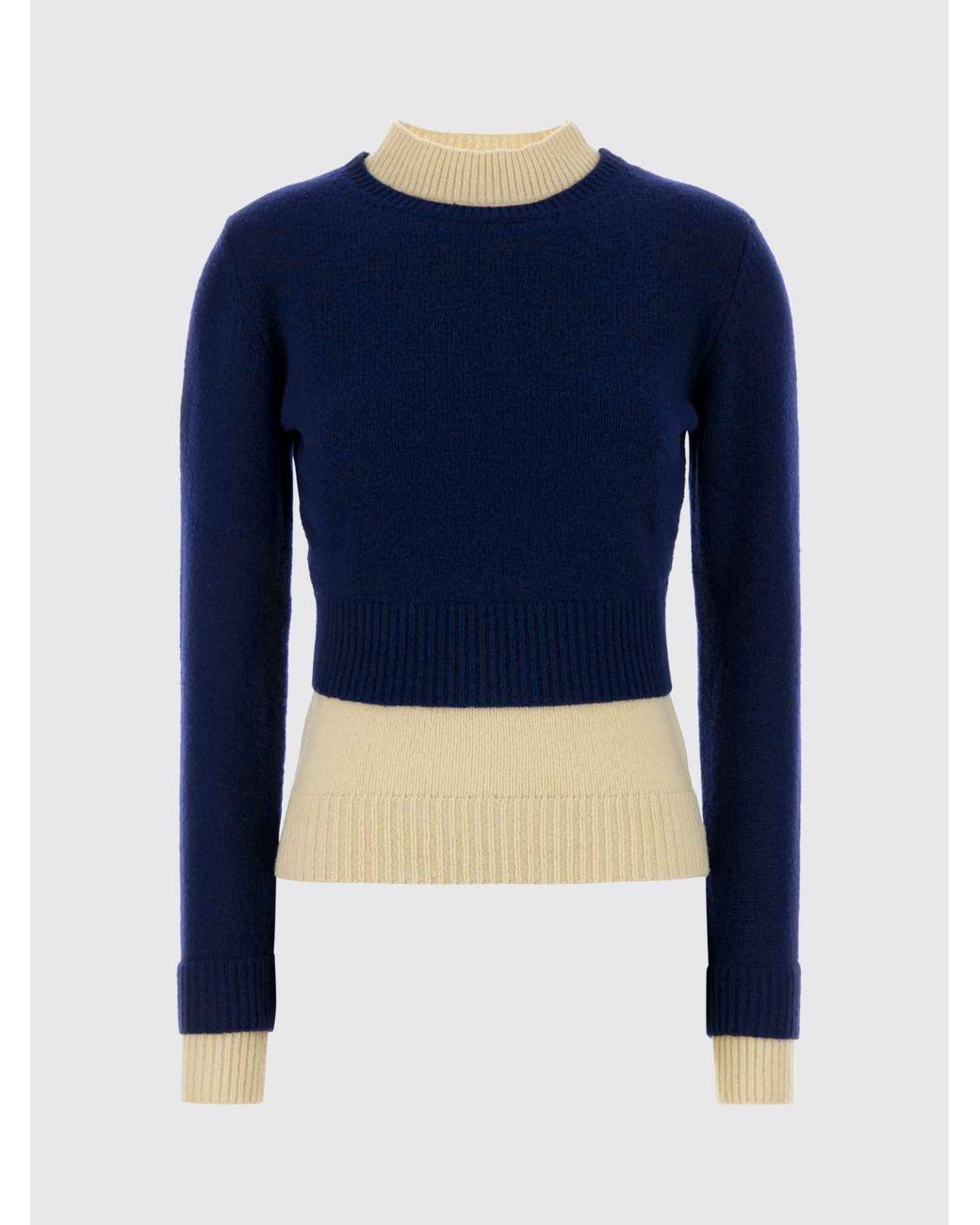 Jil Sander Blue Sweater
