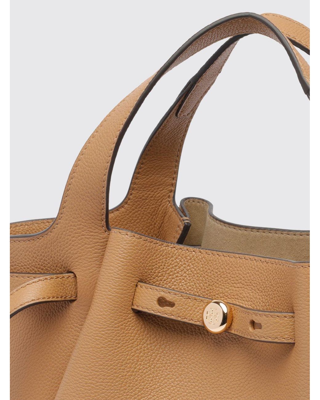 Tory Burch Natural Romy Calf Leather Handbag