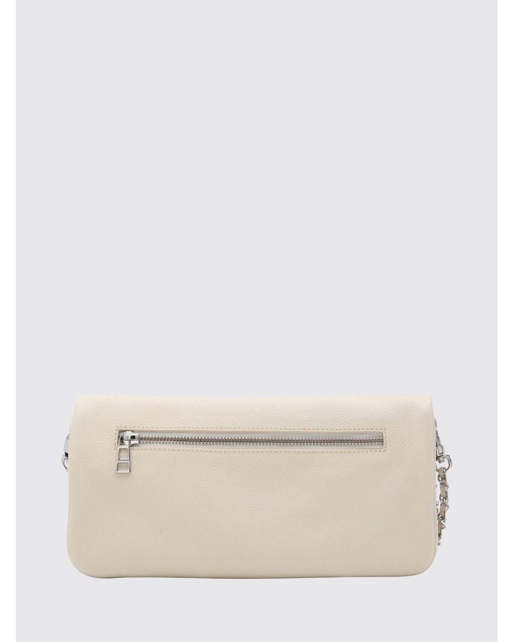 Zadig & Voltaire Natural Zadig &Amp Voltaire Rock Nano Grained Leather Pouch By