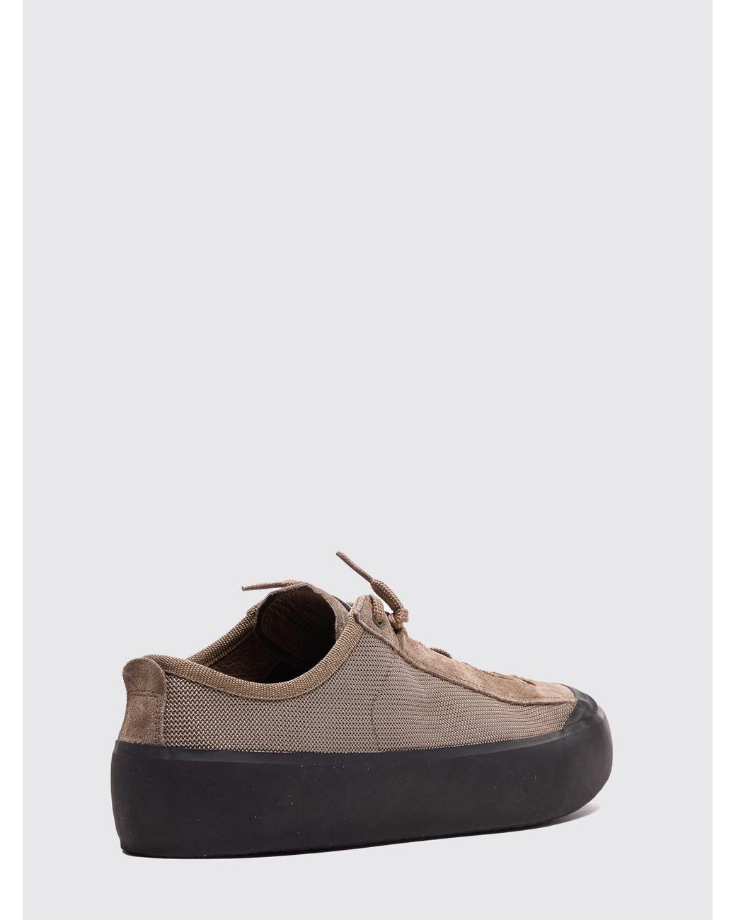 Stone Island Brown S100010 Poly Mesh Sneakers for men