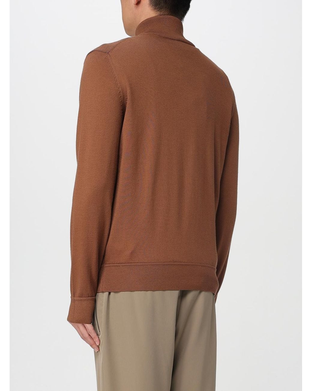 Boss Brown Cardigan for men