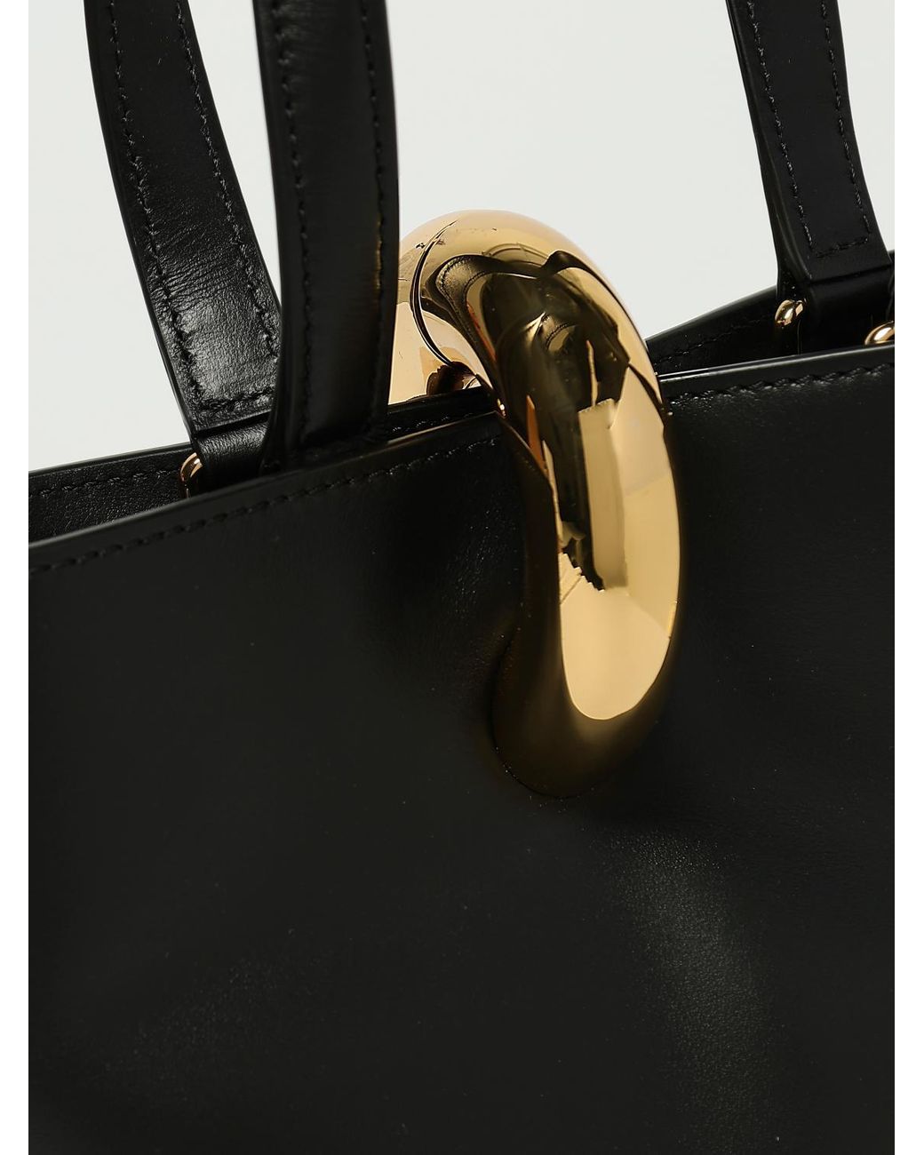 Jacquemus Black Le Petite Bambola Leather Bag