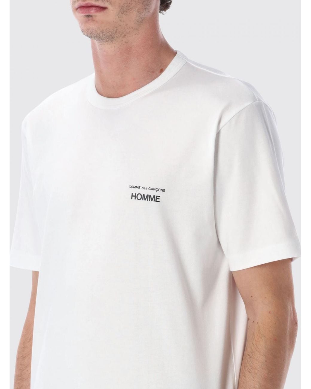 Comme des Garçons White Comme Des GarÇ Ons T-Shirt for men