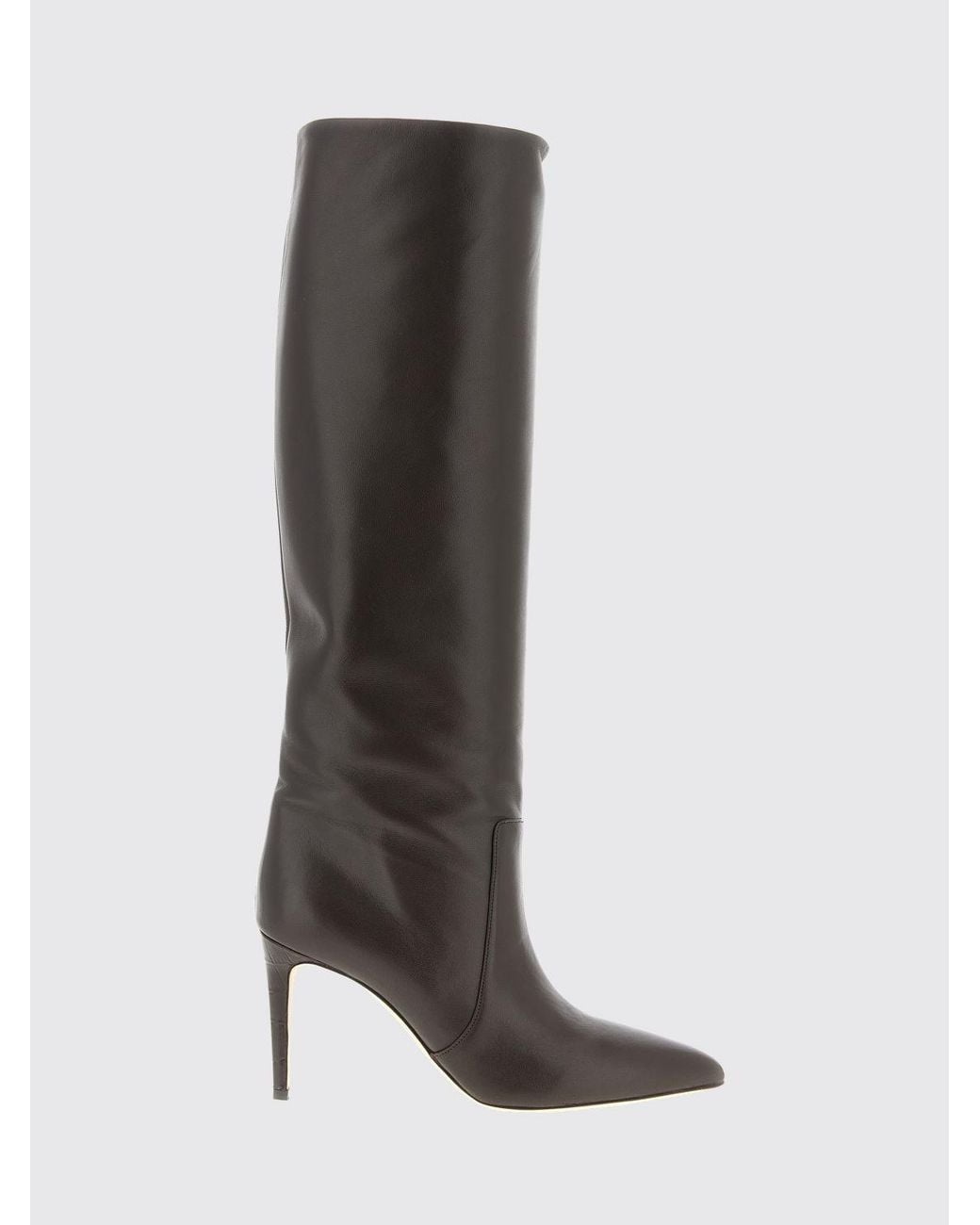 Paris Texas Brown Flat Ankle Boots