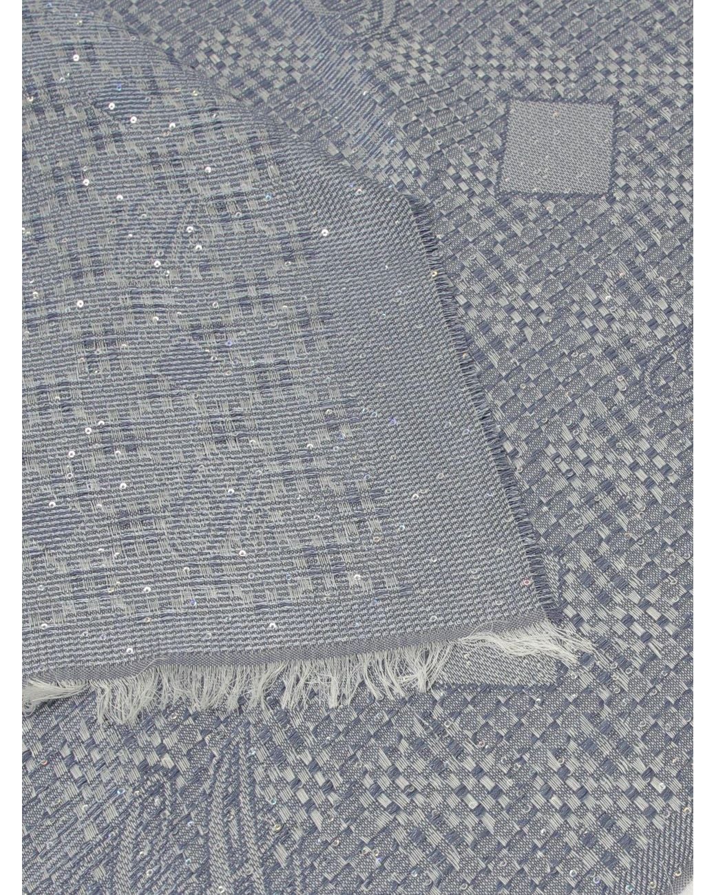 Emporio Armani Gray Neckerchief