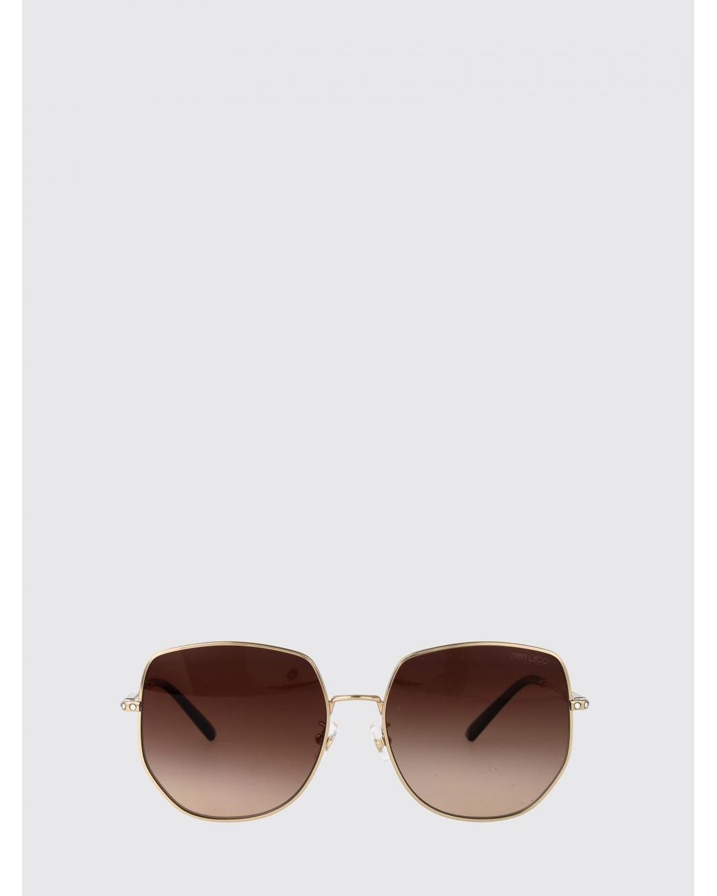 Jimmy Choo Brown 0Jc4006Bd Metal Sunglasses