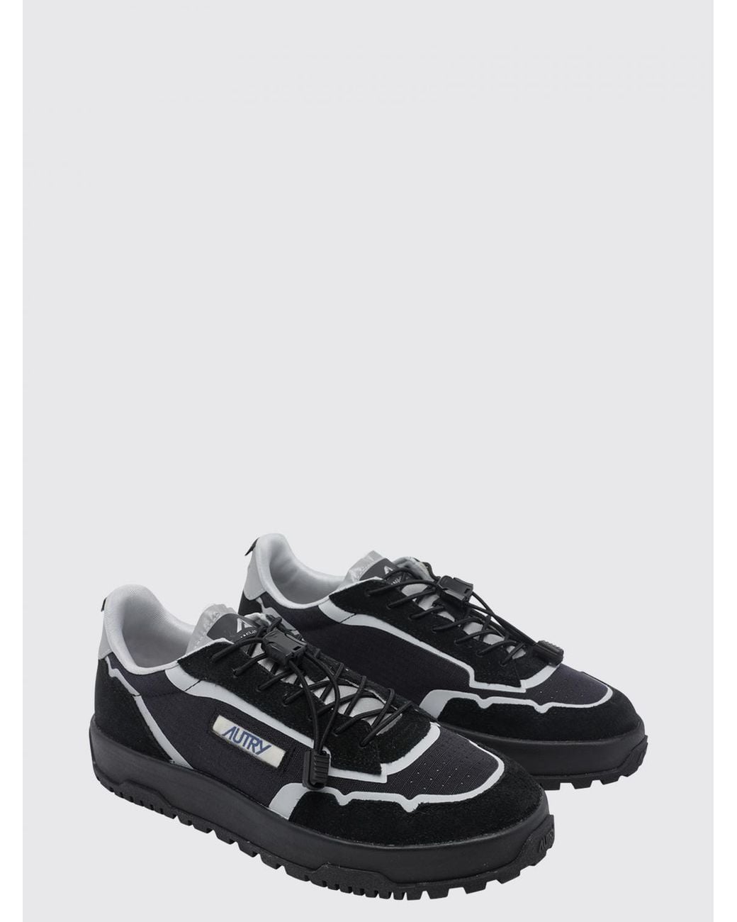 Autry White Wildpace Low Two-Tone Sneakers for men