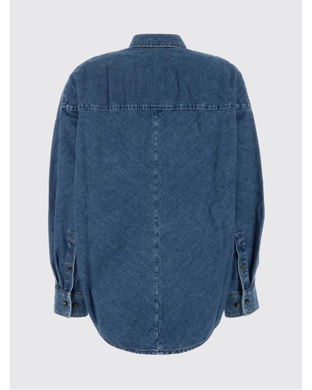 Camicia Relaxed Fit di Loewe in Blue