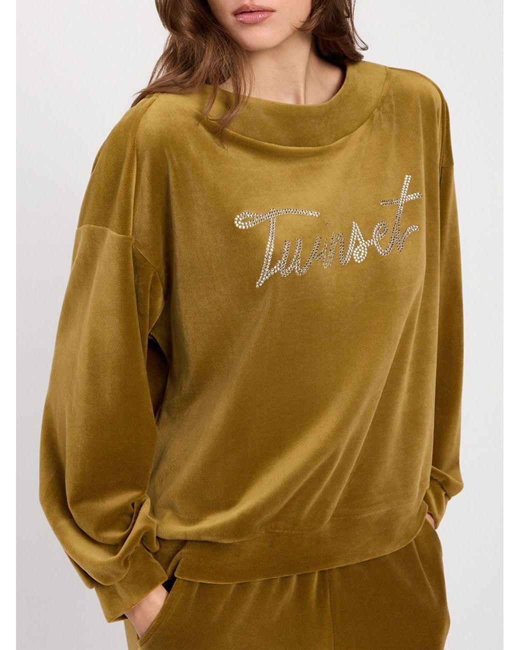 Twinset Yellow Jumpsuit