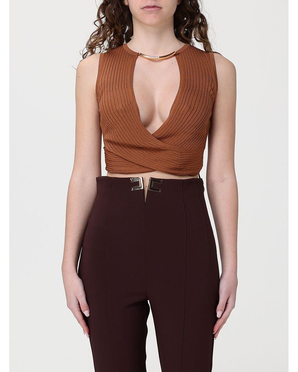 Elisabetta Franchi Purple Top