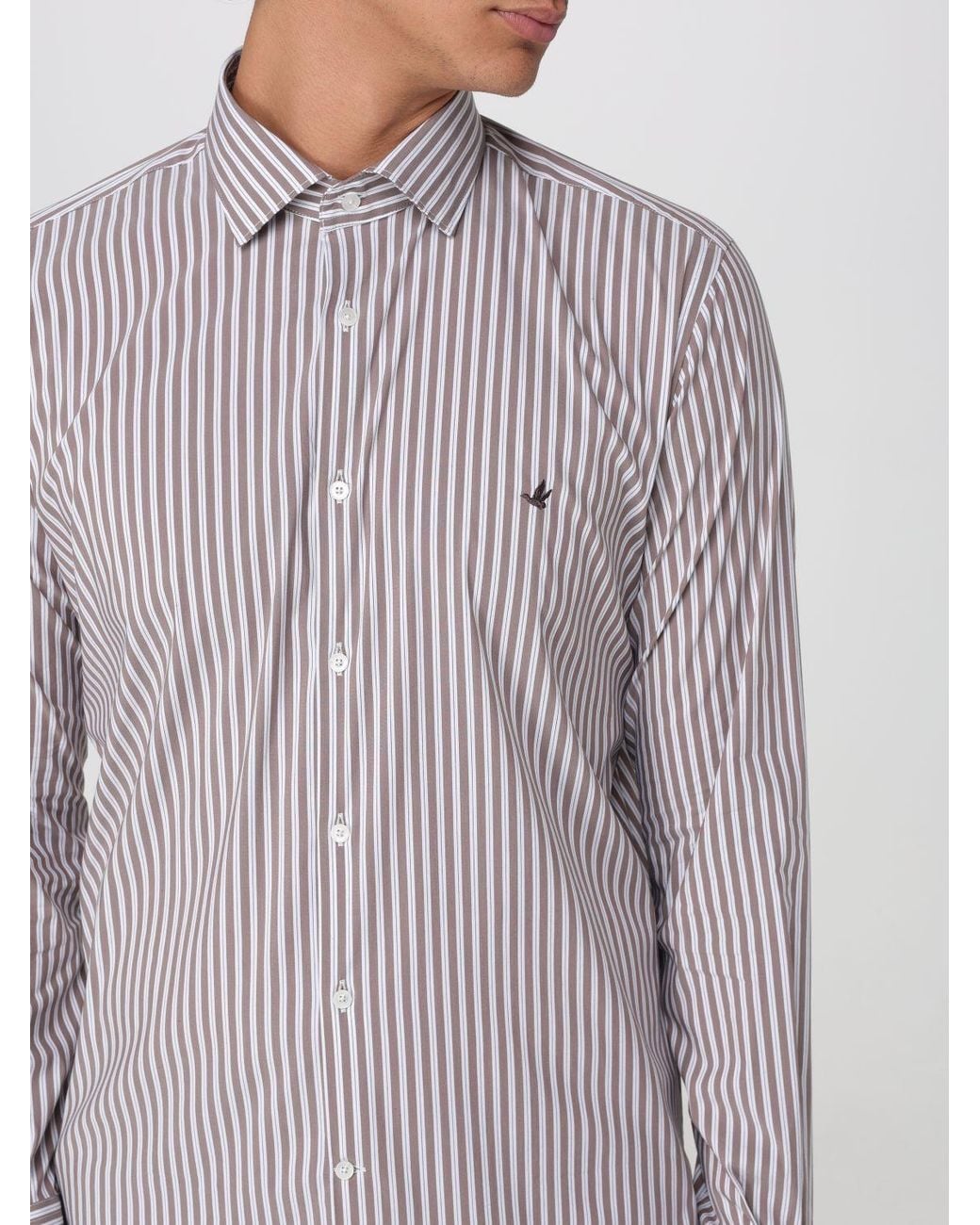 Brooksfield Gray Shirt for men