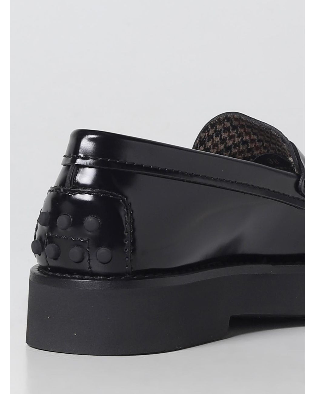 Tod's Black Loafers