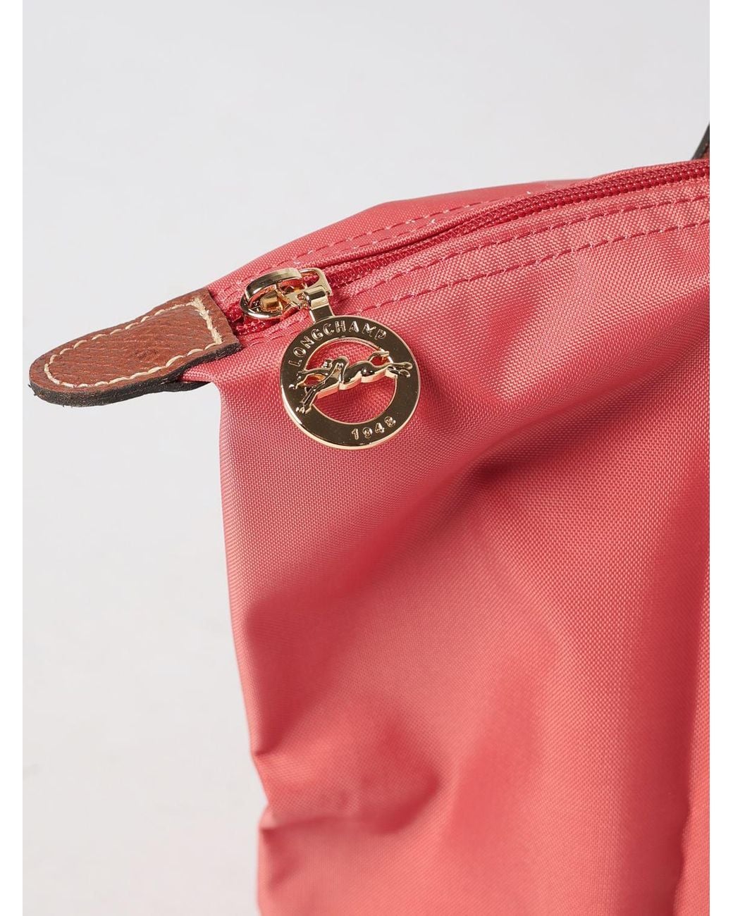 Longchamp Pink Le Pliage Original Shoulder Bag