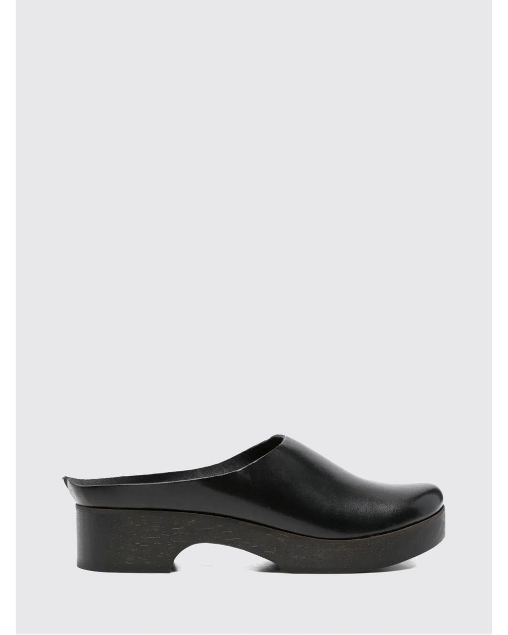 Daniela Gregis White Leather Mules
