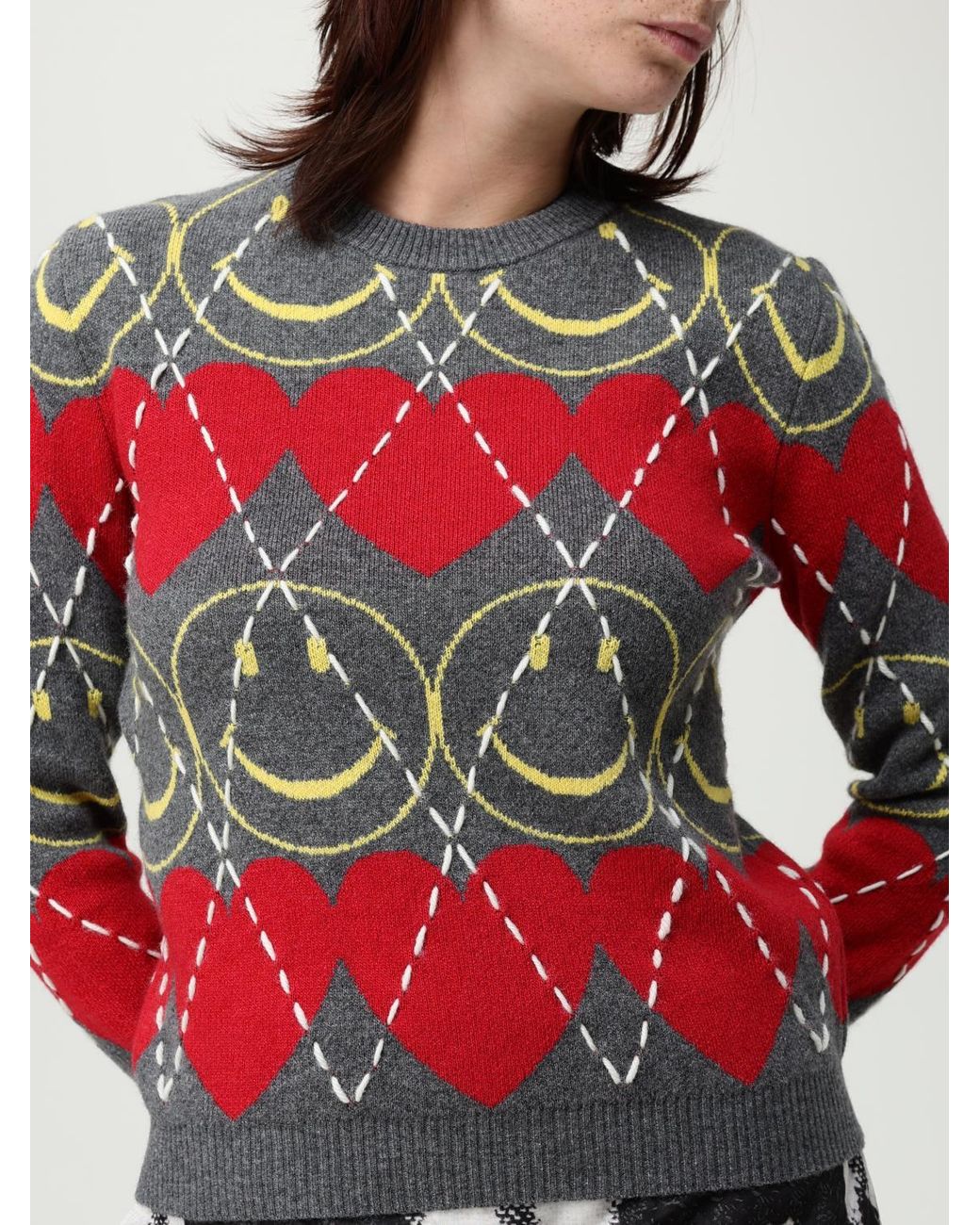 Moschino Couture Red Jumper