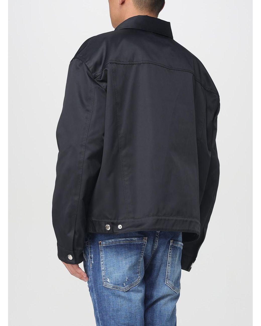 DSquared² Blue Buttoned Jacket for men