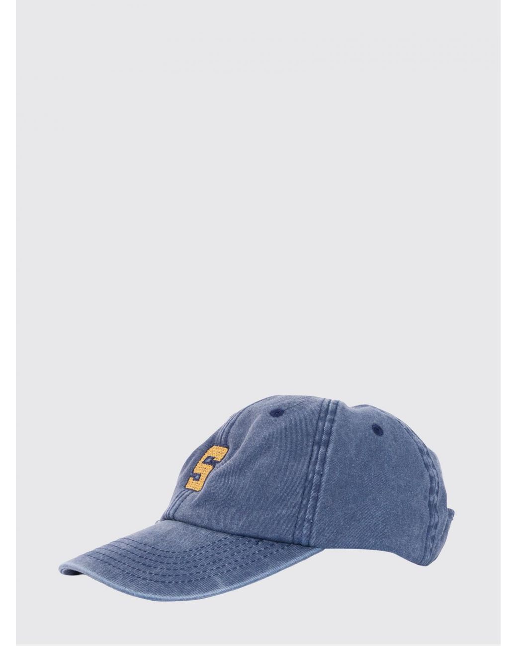 Sebago Blue Cotton Hat for men
