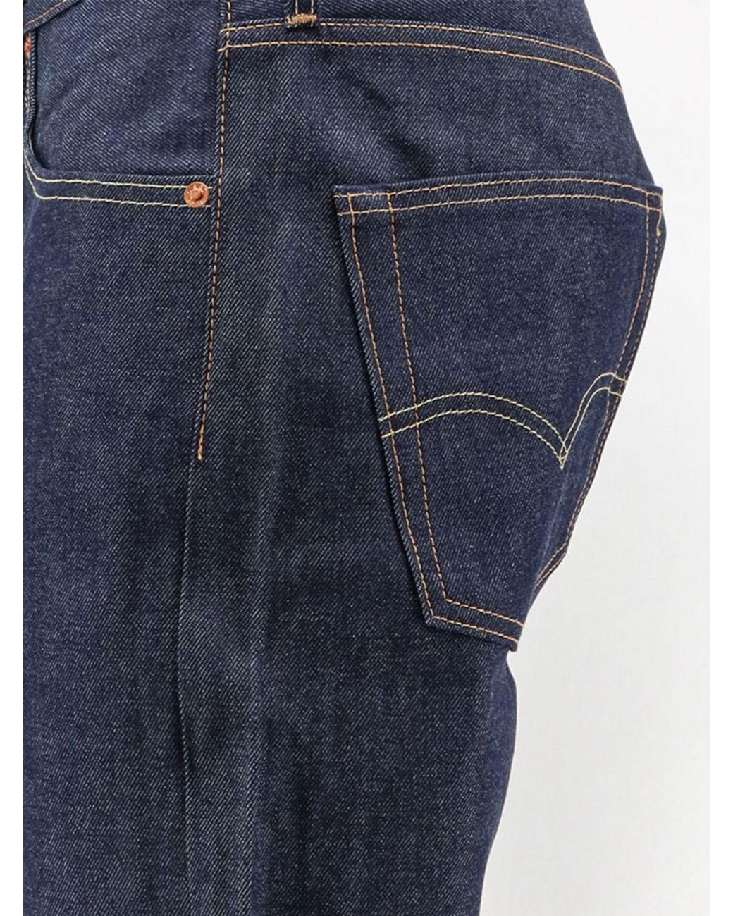 Levi's Blue 501 Original Straight Fit Jeans for men