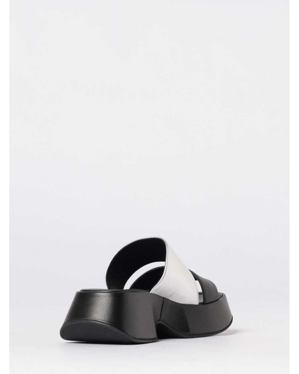 Vic Matié White Vic MatiÉ Leather Sandals
