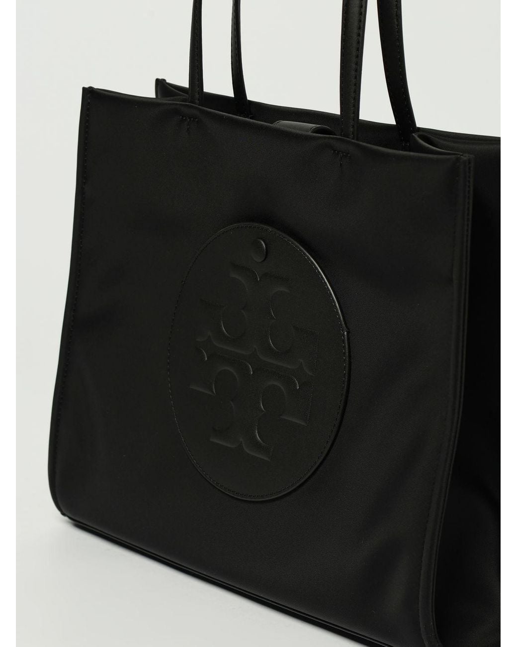 Tory Burch Black Ella Recycled Nylon And Bio-Based Pu Bag