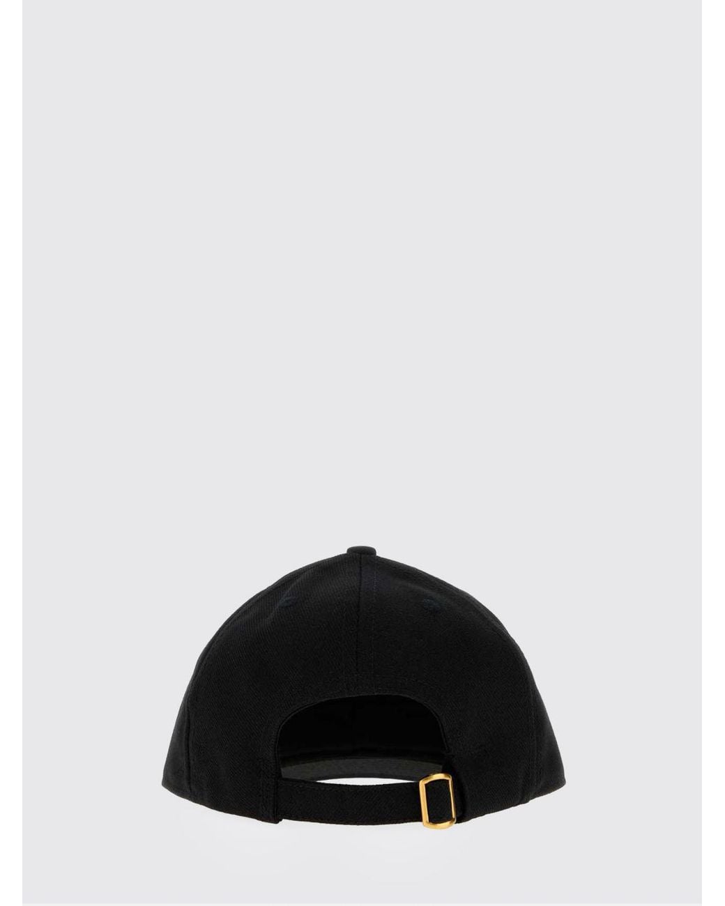 Willy Chavarria Black Baseball Cap With Embroidered Logo And Slogan Print for men