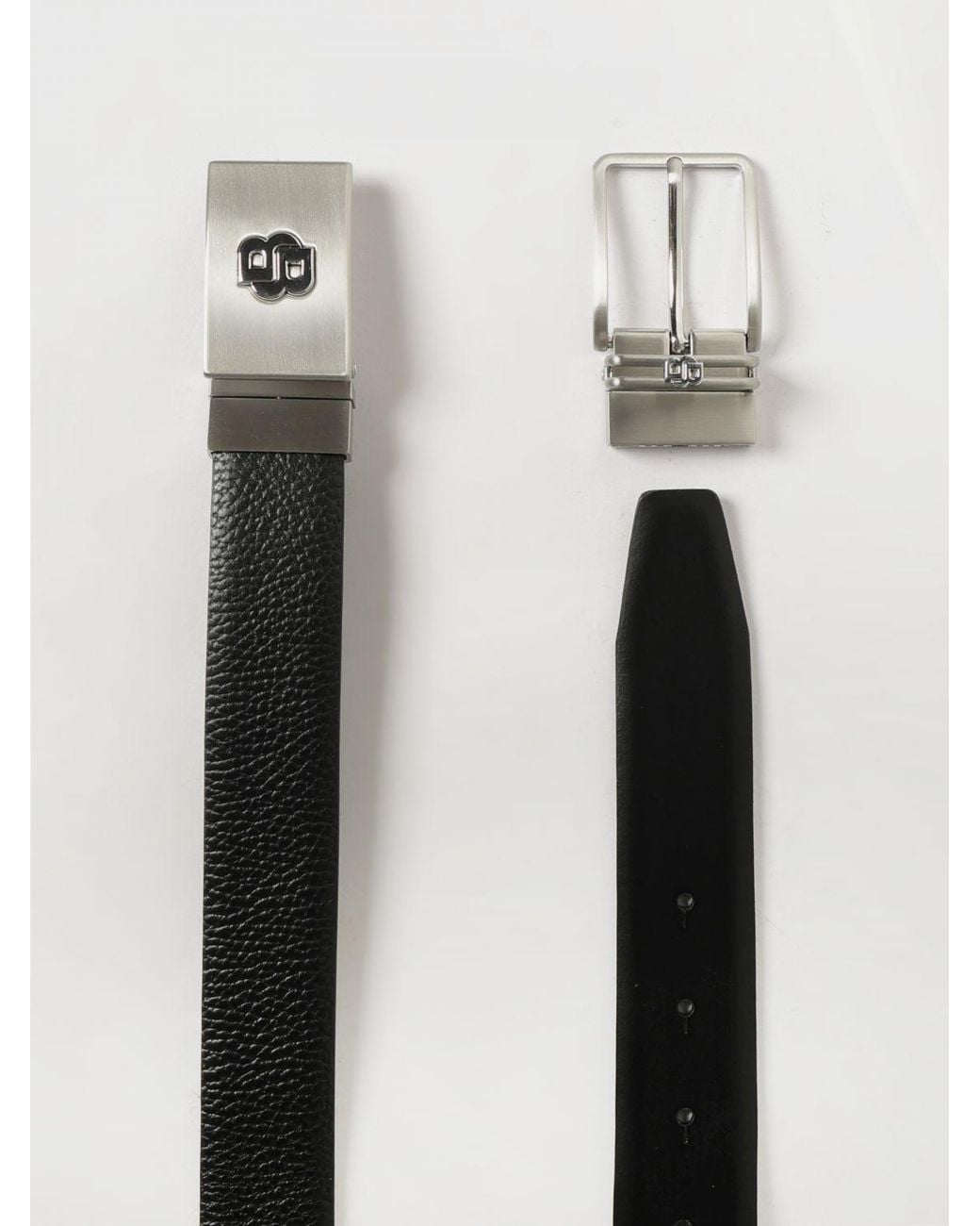 Boss White Belt for men