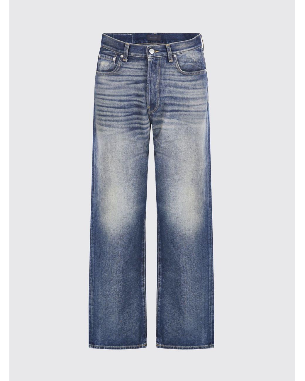 Haikure Blue Achilles Wide-Leg Jeans for men