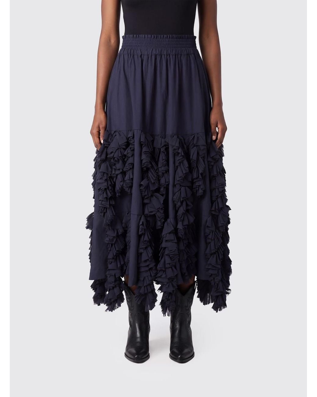 Comme des Garçons Blue Comme Des GarÇ Ons Skirt