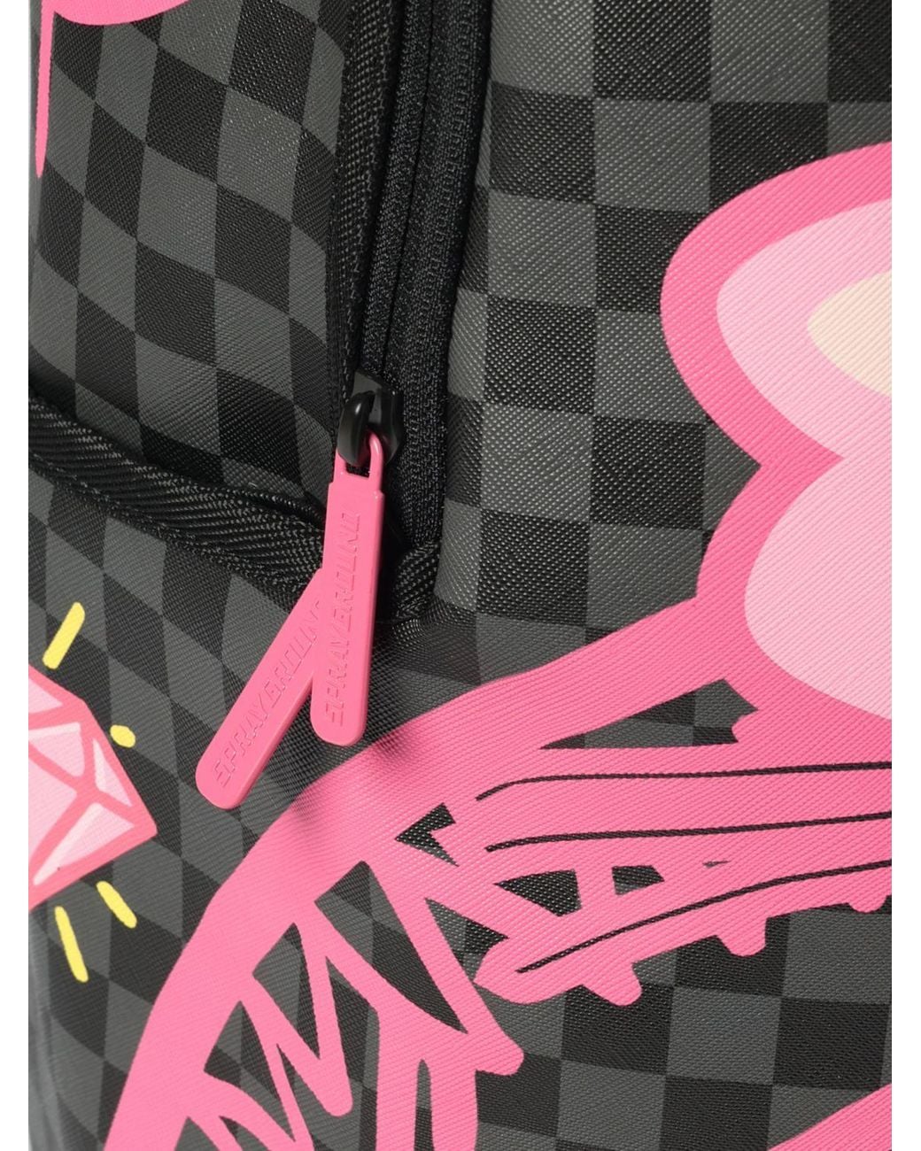 Sprayground Pink Backpack for men