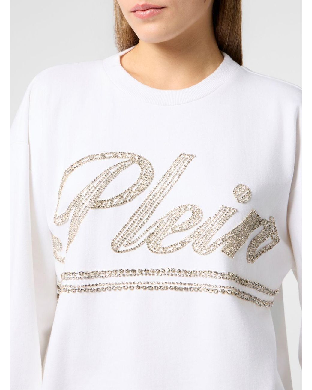 Philipp Plein White Sweatshirt